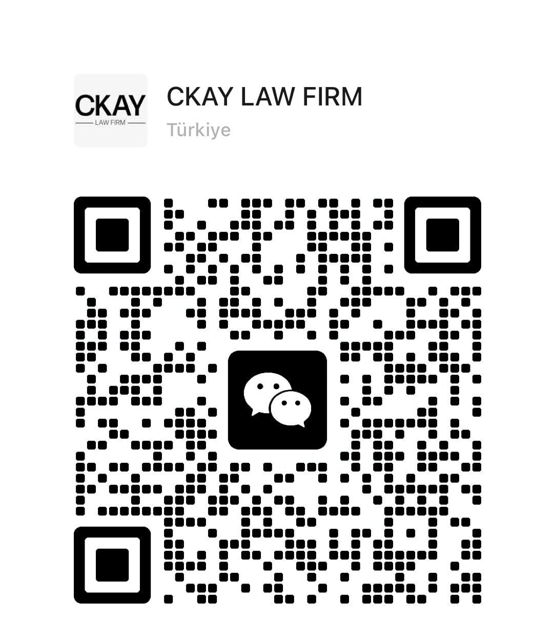 CKAY Turkish Law Firm - WeChat